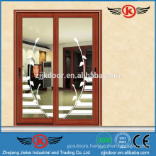 JK-AW9101 decorative aluminum door/balcony sliding glass door